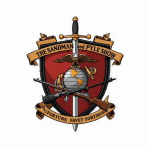 the sandman and pyle show logo